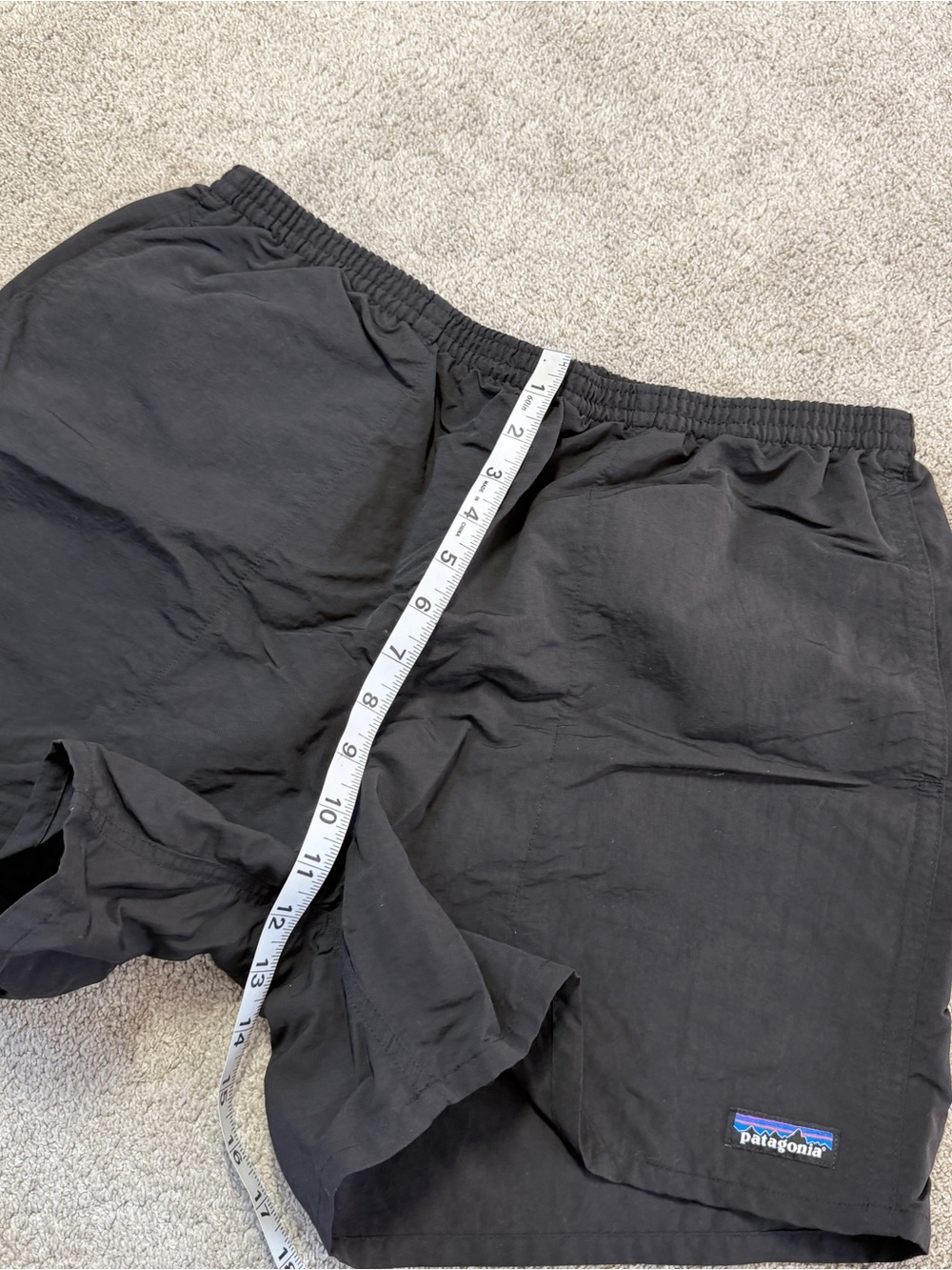 Patagonia Men’s Baggies Shorts 5" Brief Mesh Lined in Black L - Picture 13 of 13